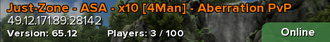 Just-Zone - ASA - x10 [4Man] - Aberration PvP