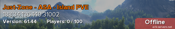 Just-Zone - ASA - Island PVE