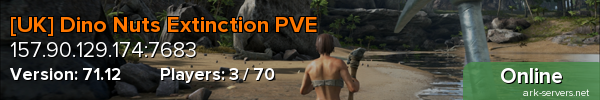 [UK] Dino Nuts Extinction PVE