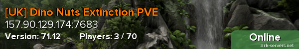 [UK] Dino Nuts Extinction PVE