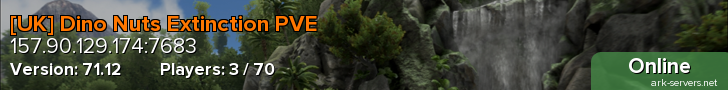 [UK] Dino Nuts Extinction PVE