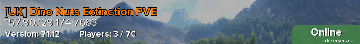 [UK] Dino Nuts Extinction PVE