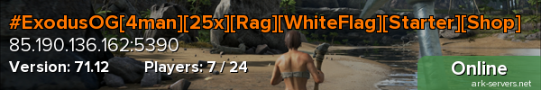 #ExodusOG[PVP][25x][Ragnarok][Custom Stacks/Loot]