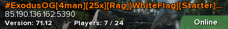 #ExodusOG[PVP][25x][Ragnarok][Custom Stacks/Loot]