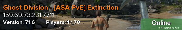Ghost Division - [ASA PvE] Extinction