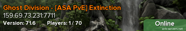 Ghost Division - [ASA PvE] Extinction