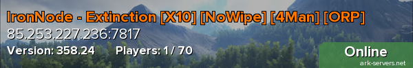 IronNode - Extinction [X10] [NoWipe] [4Man] [ORP]