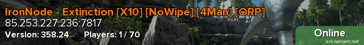 IronNode - Extinction [X10] [NoWipe] [4Man] [ORP]
