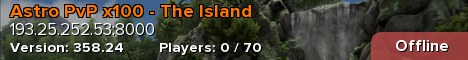 Astro PvP x100 - The Island