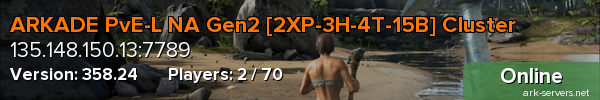 ARKADE PvE-L NA Gen2 [2XP-3H-4T-15B] Cluster