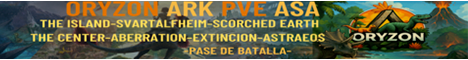ORYZON ARK ASA PVE SERVERS