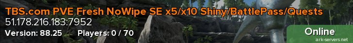 TBS.com PVE Fresh NoWipe SE x5/x10 Shiny/BattlePass/Quests