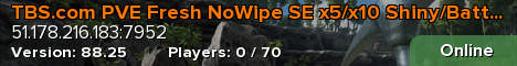 TBS.com PVE Fresh NoWipe SE x5/x10 Shiny/BattlePass/Quests