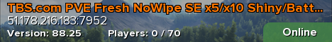 TBS.com PVE Fresh NoWipe SE x5/x10 Shiny/BattlePass/Quests