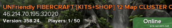 UNFriendly FIBERCRAFT [KITS+SHOP] 12 Map CLUSTER CRYSTAL ISL