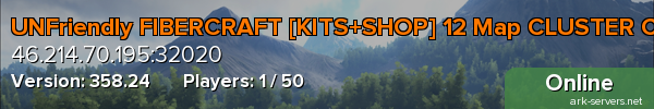 UNFriendly FIBERCRAFT [KITS+SHOP] 12 Map CLUSTER CRYSTAL ISL