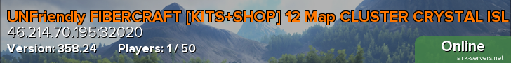 UNFriendly FIBERCRAFT [KITS+SHOP] 12 Map CLUSTER CRYSTAL ISL
