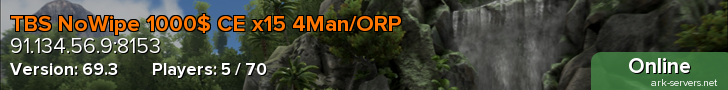 TBS NoWipe 1000$ CE x15 4Man/ORP