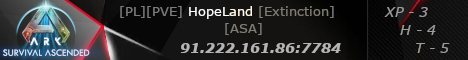[PL][PVE] HopeLand [Extinction][ASA]