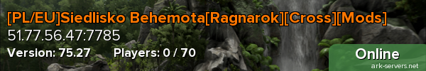 [PL/EU]Siedlisko Behemota[Ragnarok][Cross][Mods]