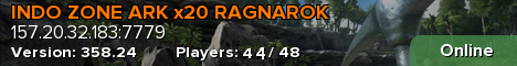 INDO ZONE ARK x20 RAGNAROK