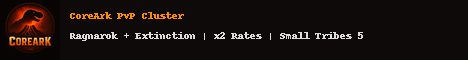 EU CoreArk Ragnarok PvP SmallTribes x2