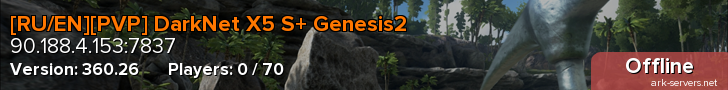 [RU/EN][PVP] DarkNet X5 S+ Genesis2