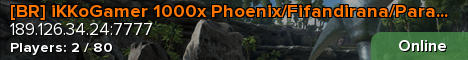 [BR] iKKoGamer 1000x Phoenix/Fifandirana/Parados 05/09 SF/FM