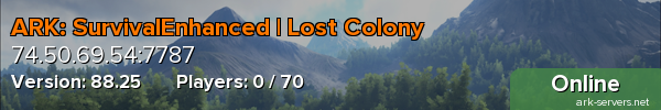 ARK: SurvivalEnhanced | Lost Colony