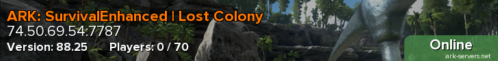 ARK: SurvivalEnhanced | Lost Colony