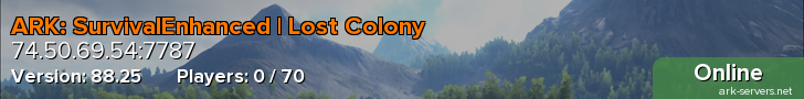 ARK: SurvivalEnhanced | Lost Colony