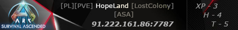 [PL][PVE] HopeLand [LostColony][ASA]