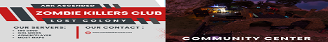 --Zombie Killers Club Lost Colony-- 180 Wild dinos +more--