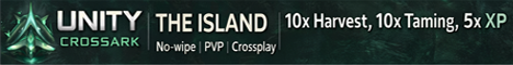 Unity CrossArk (Island) 10xH/10xT/5xXP /QOL MODS/ Never Wipe