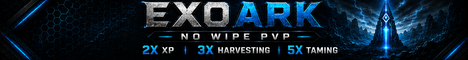 EXOARK.eu | PVP-NO WIPE |2x XP|3x H|5x T| Scorched Earth