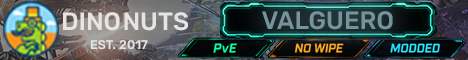 [UK] Dino Nuts | Valguero PvE | ASA