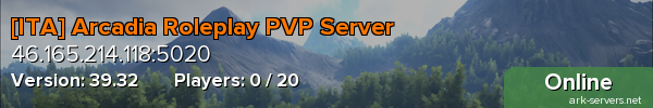 [ITA] Arcadia Roleplay PVP Server